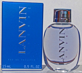 LANVIN  L'homme edt 15ml pleine + Boite neuve