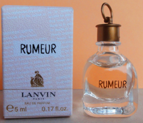 LANVIN  Rumeur edp 5ml pleine + Boite neuve