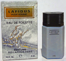 LAPIDUS Pour Homme edt 4ml pleine + Boite