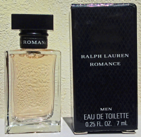 LAUREN Ralph Romance men edt 7ml pleine + Boite