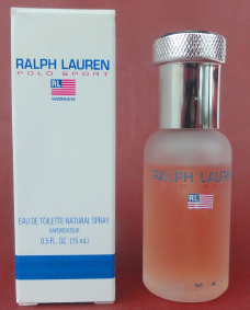 LAUREN Ralph polo sport edt 15ml  verre dépoli entamé + Boite