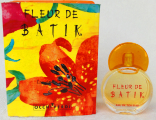 MORRIS occhi verdi fleur de batik edt 8ml pleine boite neuve