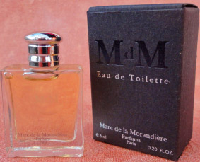 Marc de la MORANDIERE M d M edt pour homme 6ml pleine Boite neuve