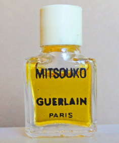 Mitsouko p 1ml bc blanc pleine sans boite ancienne et très RARE