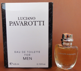 PAVAROTTI Luciano edt for men 4,5ml pleine + Boite bis