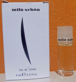 SCHON Mila edt 4ml pleine + Boite italie