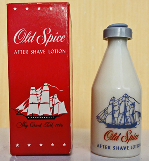 SHULTON Old Spice after shave 5ml pleine + Boite