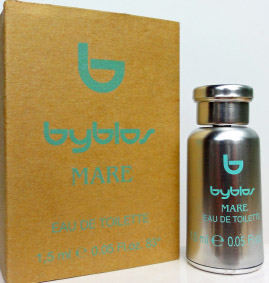 SILVA byblos mare edt 1,5ml pleine tube coque métal boite neuve 