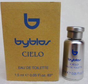 SILVIA Diana byblos cielo edt 1,5ml pleine tube dans métal boite neuve