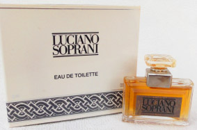 SOPRANI edt femme 4ml étiquette et bague argent pleine boite