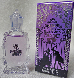 SUI Anna Forbiden affair edt 4ml pleine + Boite date de 2010