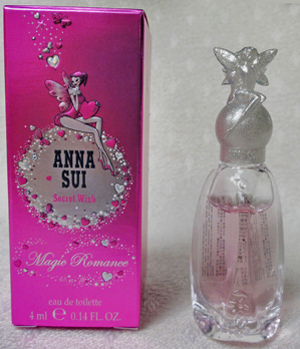 SUI Anna secret wish edt 4ml pleine + Boite date de 2006