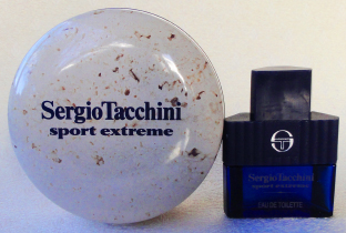 Sergio TACCHINI sport extreme edt 8ml pleine boite métal neuve 