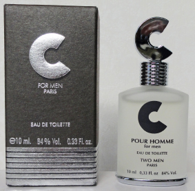 TWO MEN C for men edt 10ml pleine + Boite