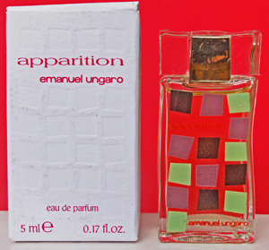 UNGARO apparition edp 5ml pleine + Boite date de 2004