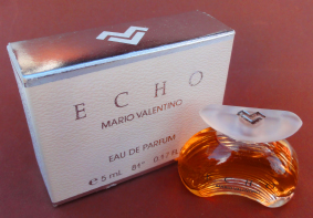 VALENTINO Echo edp 5ml pleine + Boite argentée neuve