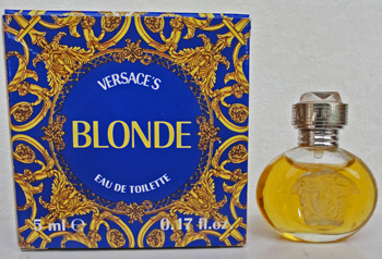 VERSACE Gianni Blonde edt 5ml pleine + Boite neuve date de 1995