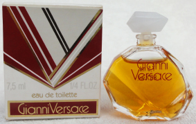 VERSACE Gianni edt 7,5ml pleine sérigraphie rouge boite neuve