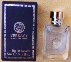 VERSACE pour homme edt 5ml pleine boite neuve