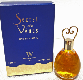 WEIL Secret de Vénus edp 5ml pleine + Boite