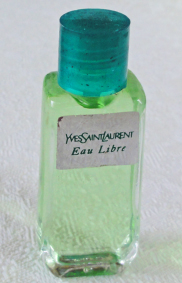 Yves SAINT LAURENT eau libre 7,5ml pleine sans boite date de 1975 RARE